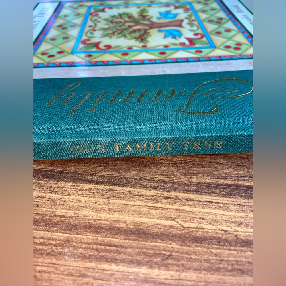 Our Family Tree~Keepsake Book by Barbara Briggs Morrow~Linen Binding~New - Picture 11 of 12